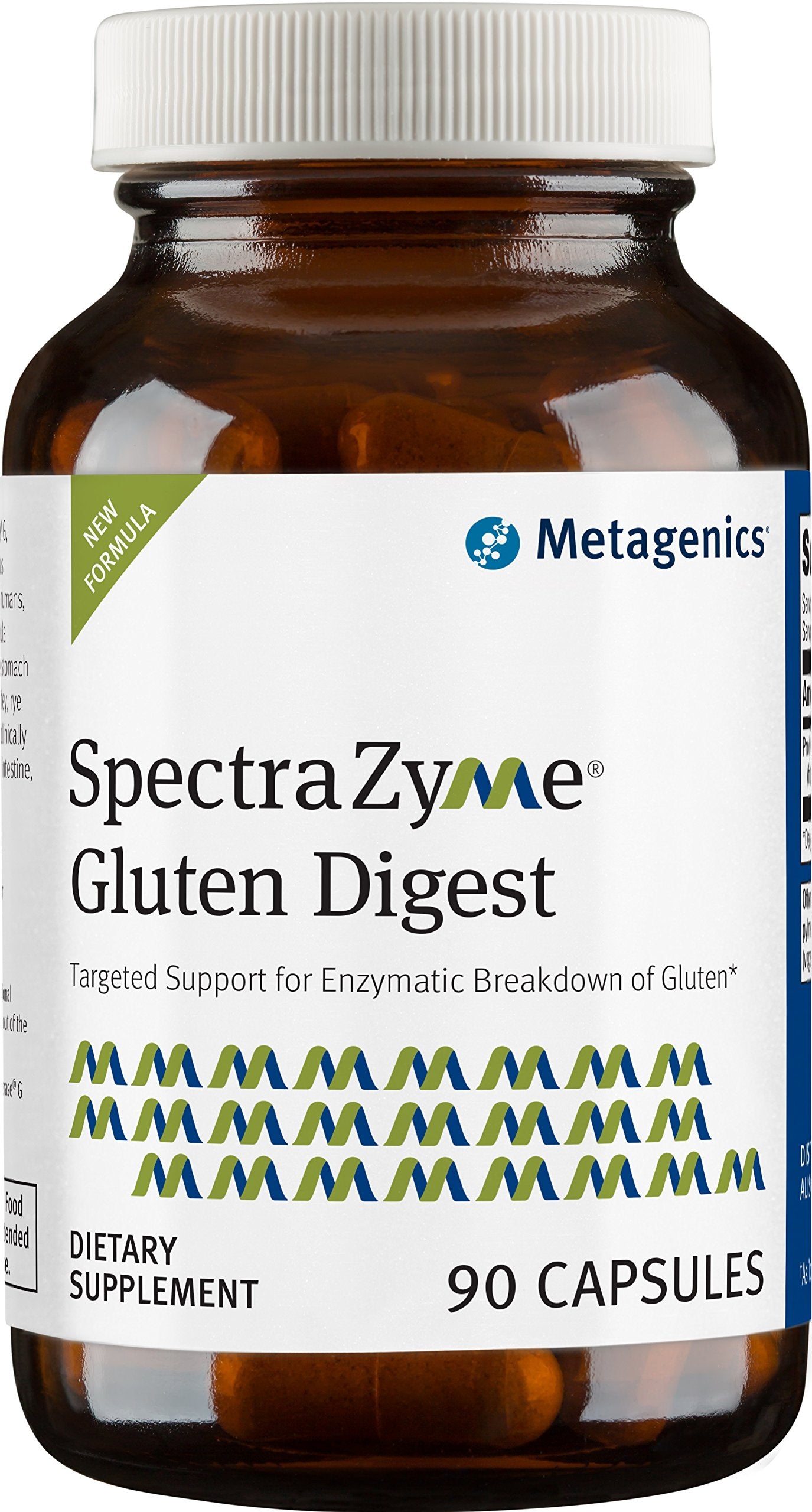 Metagenics SpectraZyme® Gluten Digest – Targeted Support for Enzymatic Breakdown of Gluten* – 45 servings