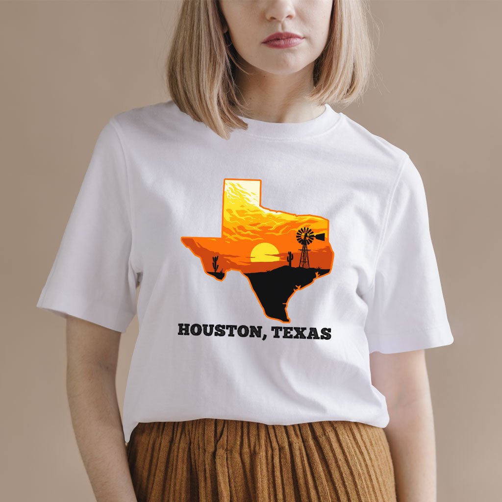 Houston Texas T-Shirt - Cool Houston T-Shirts