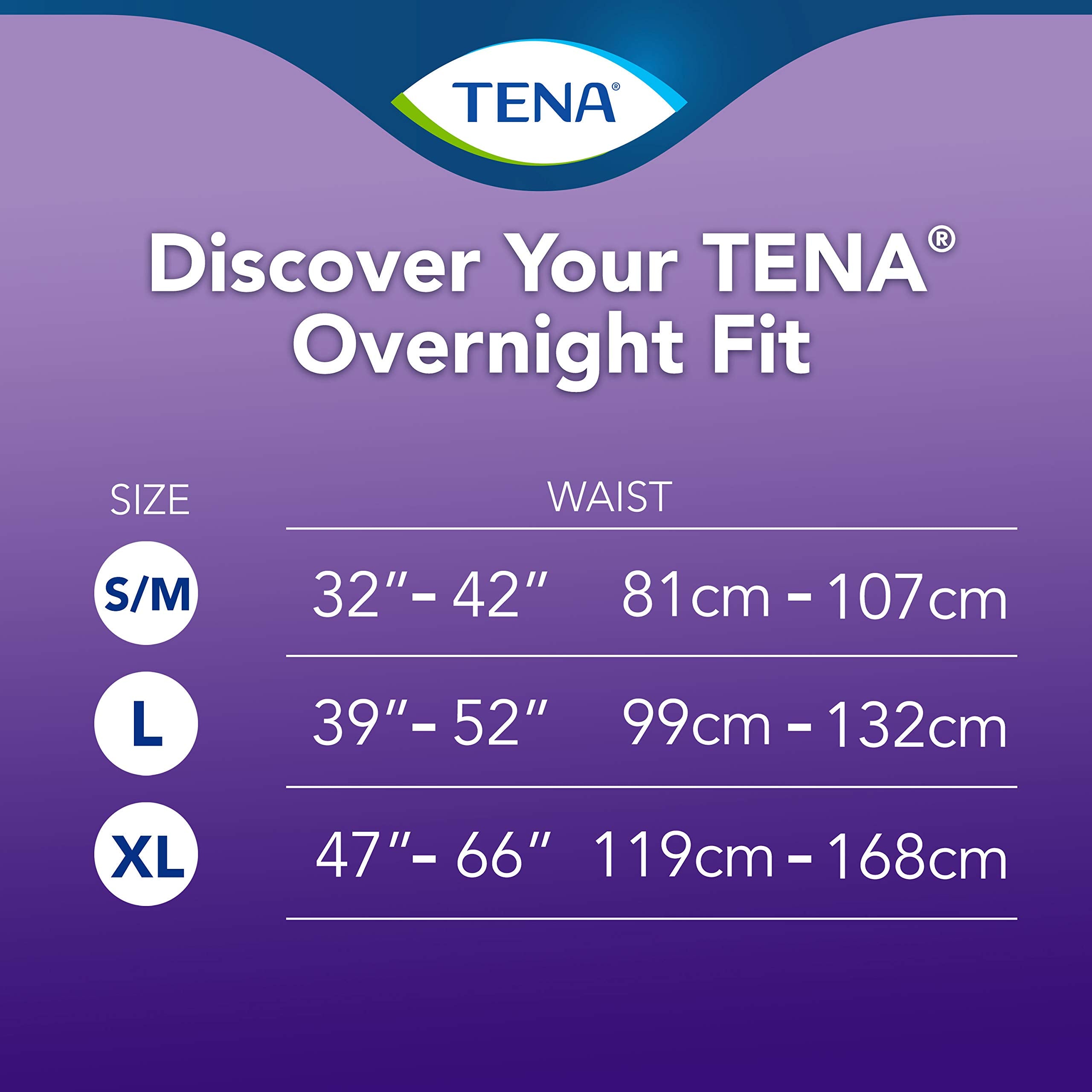 TENA Incontinence Underwear for Women, Overnight Absorbency, Intimates - Large - 56 Count