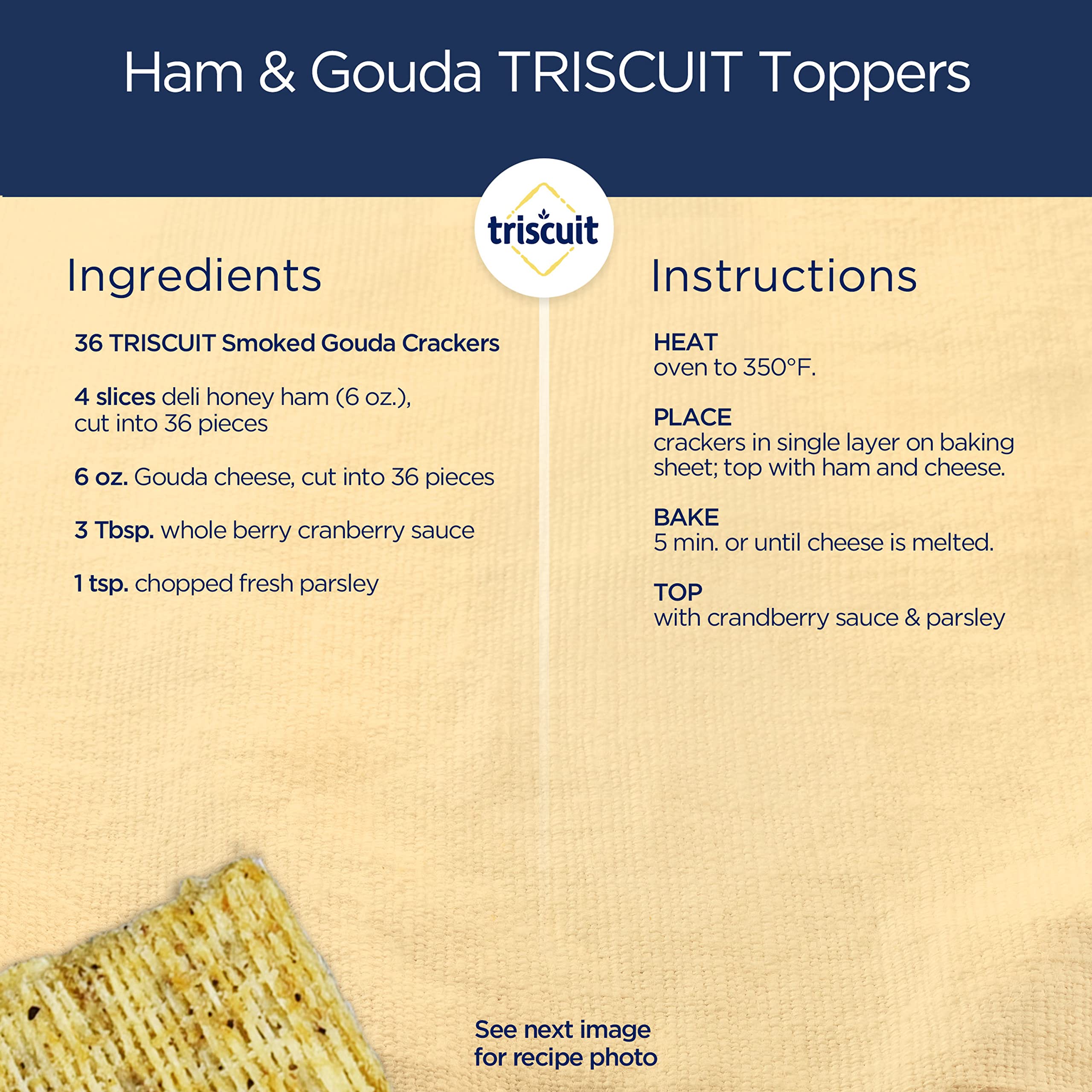 Triscuit Smoked Gouda Whole Grain Wheat Crackers, 8.5 Ounce (Pack of 6)