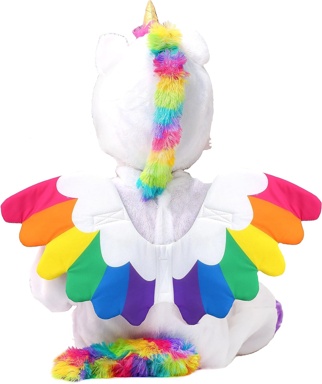 Spooktacular Creations Baby Unicorn Costume with Wings and Star Wand for Unisex Infant Halloween Dress Up Party (18-24 Mos)