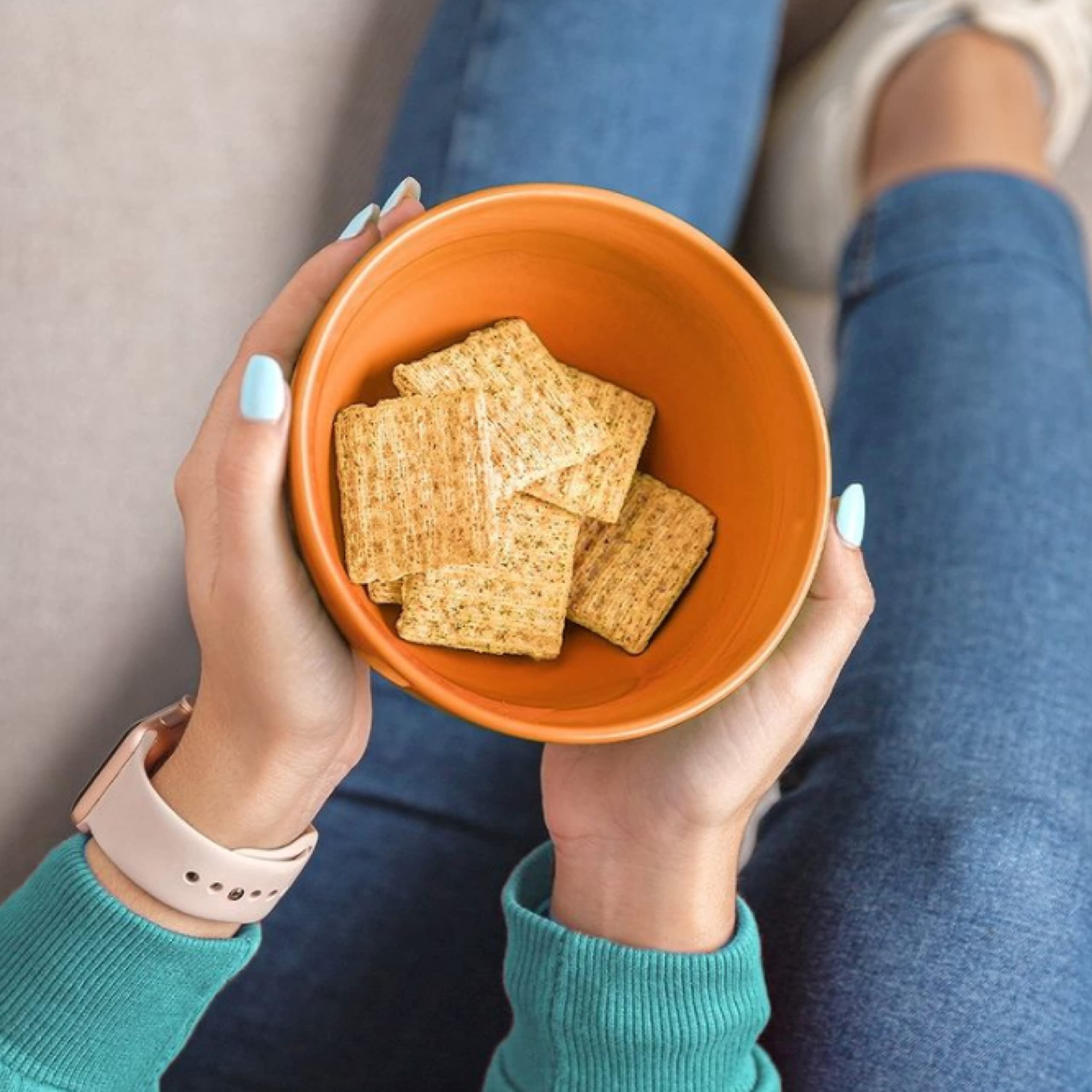 Triscuit Organic Original Whole Grain Wheat Crackers, Organic Crackers, Vegan Crackers, 6 - 7 oz Boxes