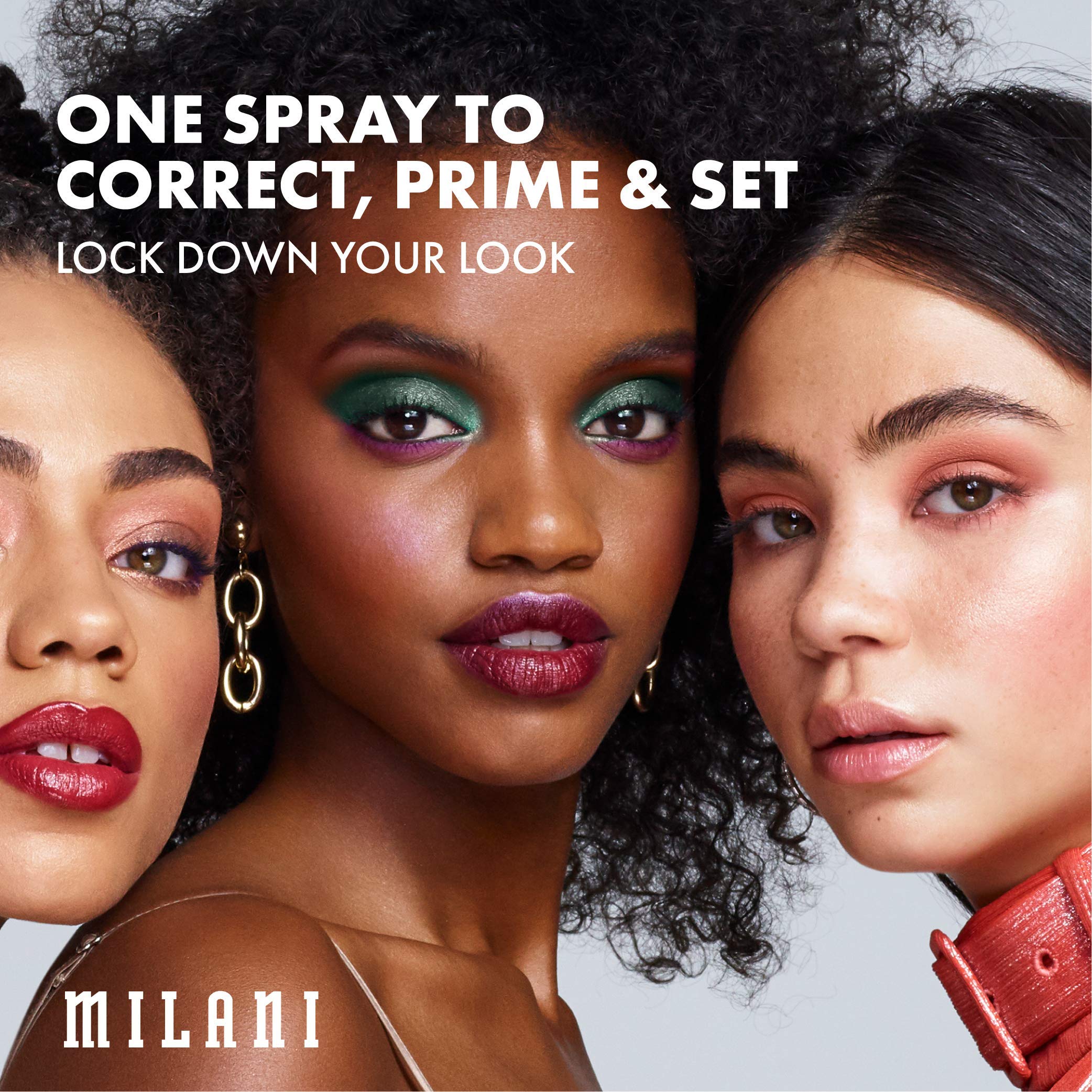 Milani Make It Last 3-in-1 Setting Spray and Primer- Prime + Correct + Set (2.03 Fl. Oz.) Makeup Finishing Spray and Primer - Long Lasting