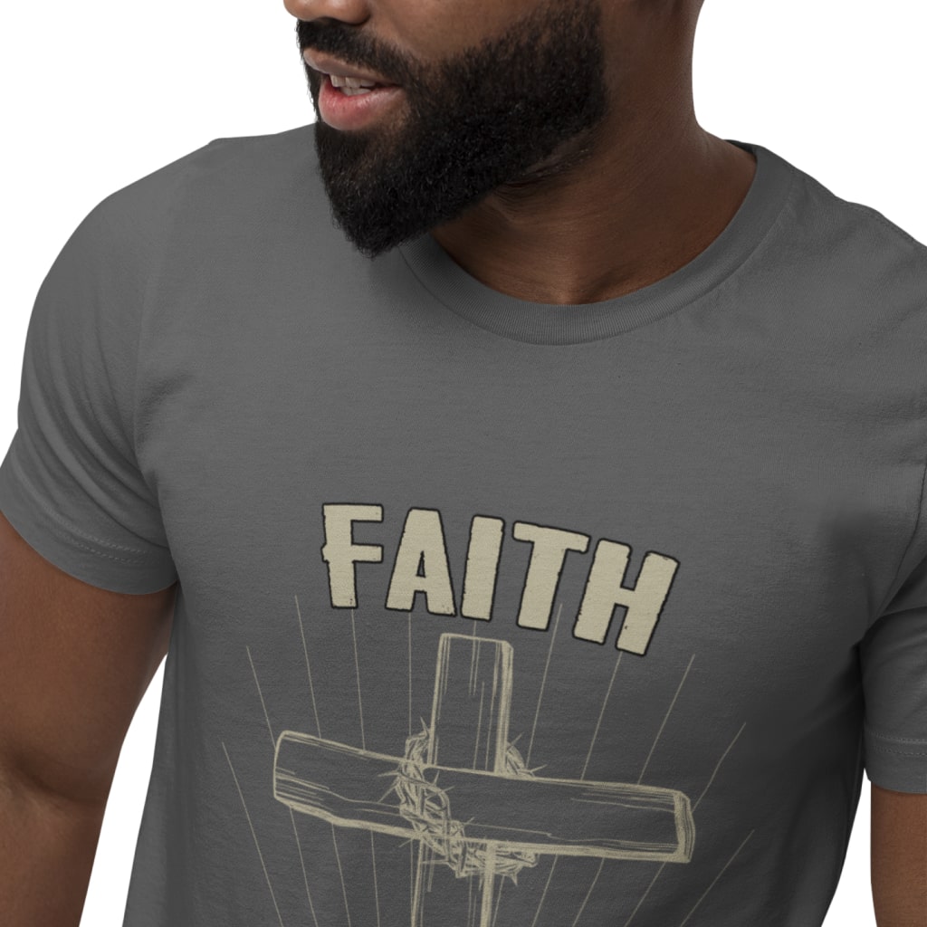 Faith Over Fear Unisex Jersey T-Shirt Made in USA