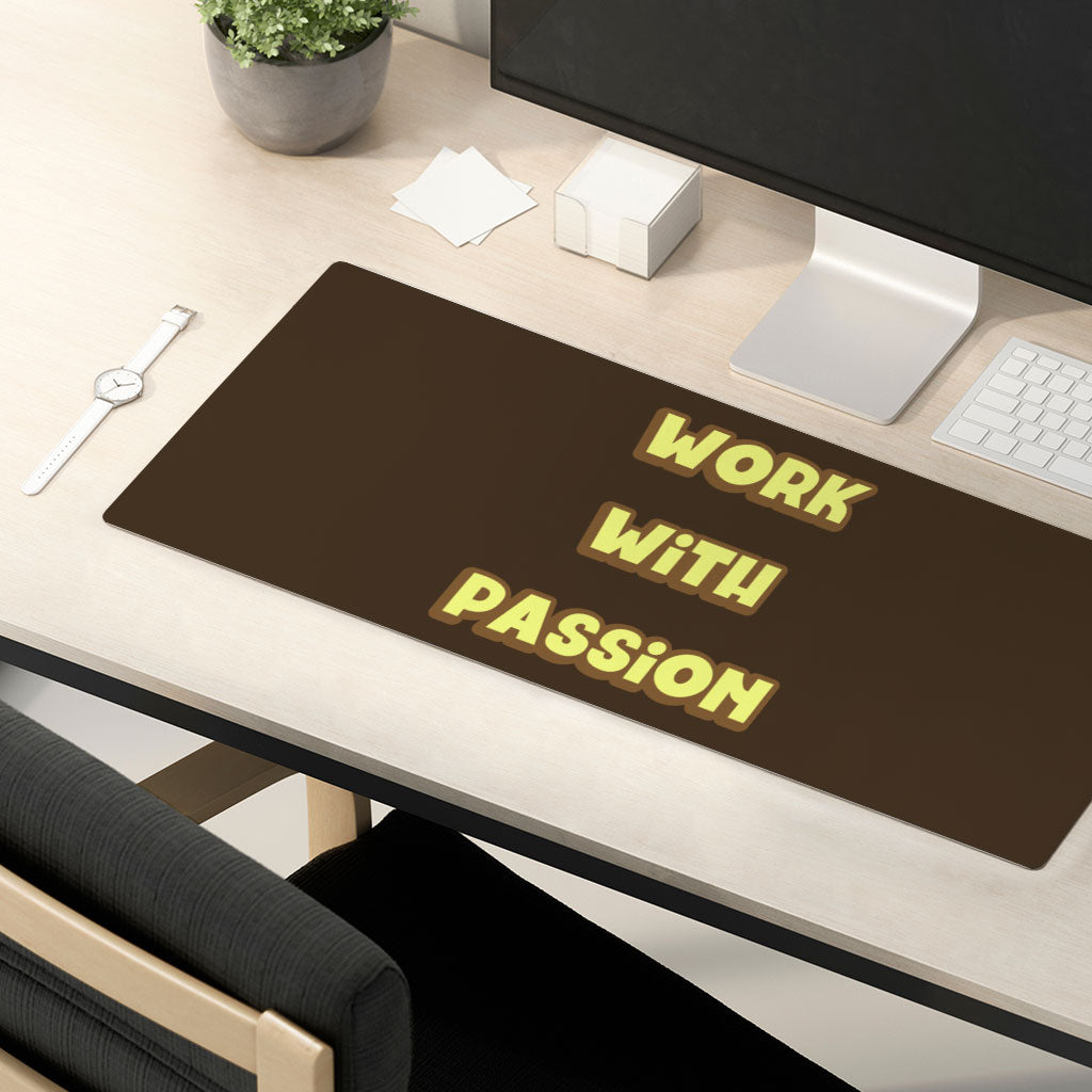 Motivational Desk Mat - Saying Desk Pad - Cute Laptop Desk Mat