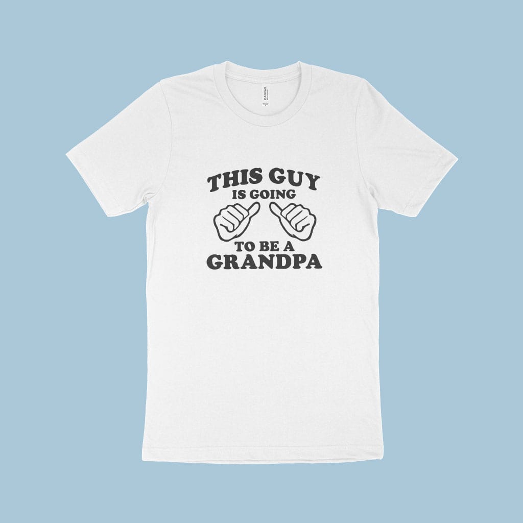 Going Be A Grandpa Men's Jersey T-Shirt Made in USA