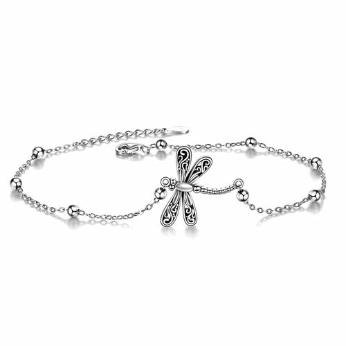 925 Sterling Silver Dragonfly Bracelet Dragonfly Jewelry for Women