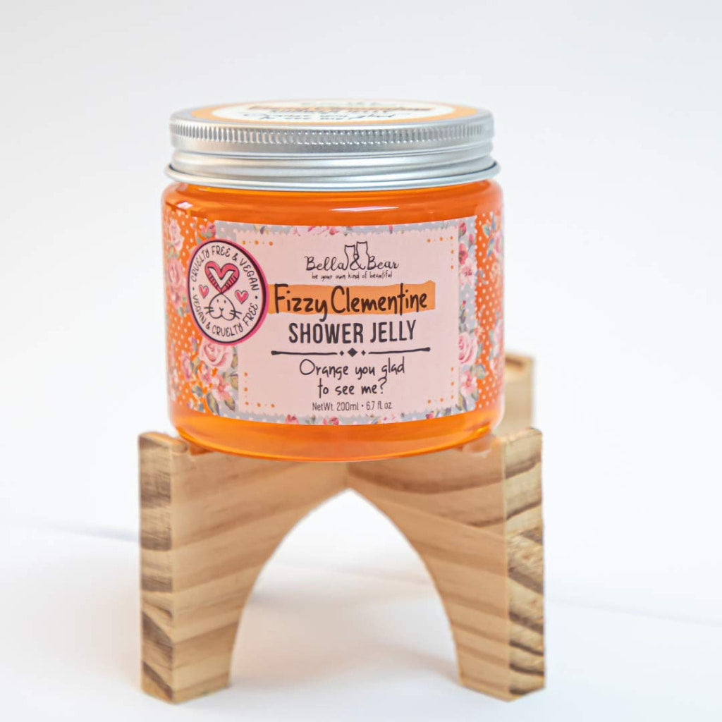 Fizzy Clementine Shower and Bath Jelly