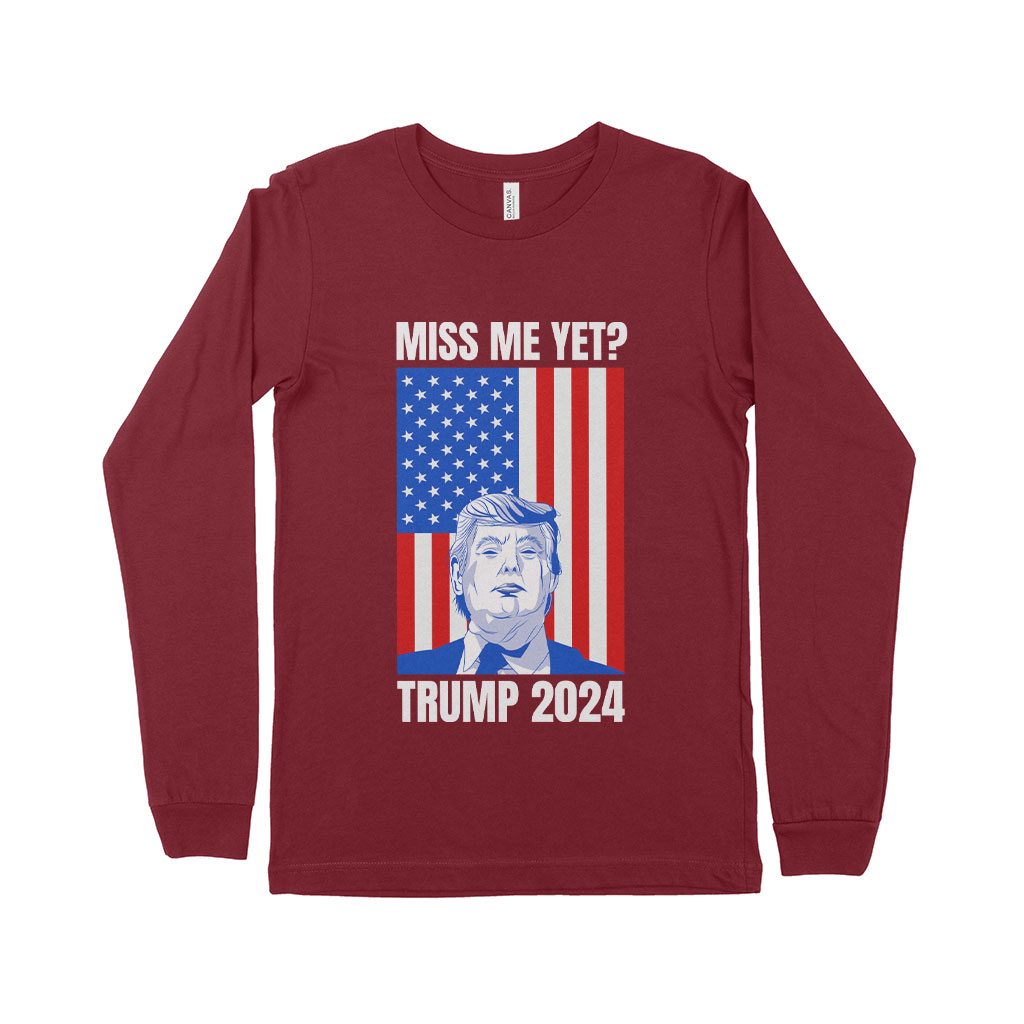 Long Sleeve Donald J Trump T-Shirt - Pro Trump Gear