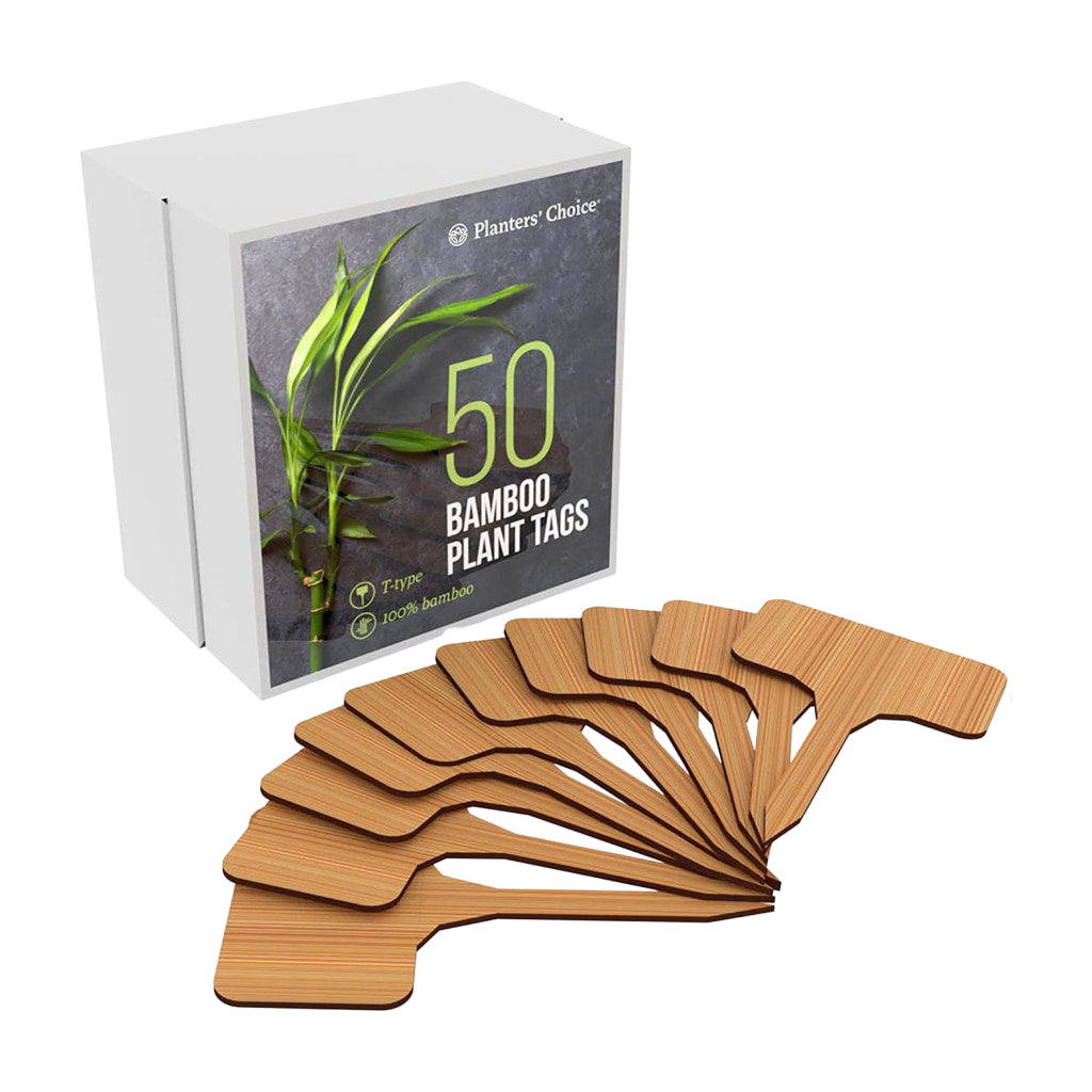 50 Bamboo Plant Labels