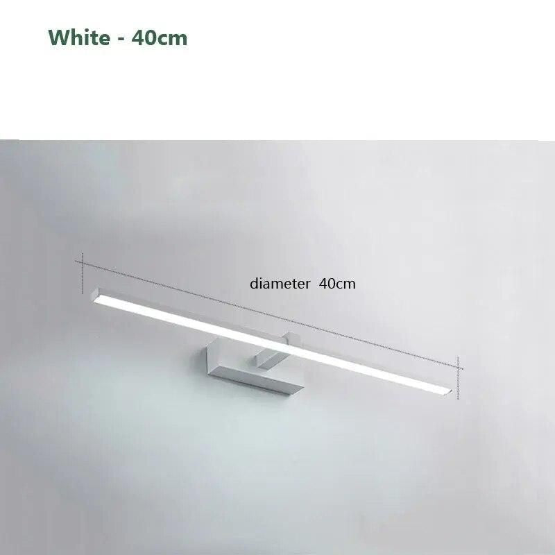 Sleek Modern LED Wall Light for Bathrooms