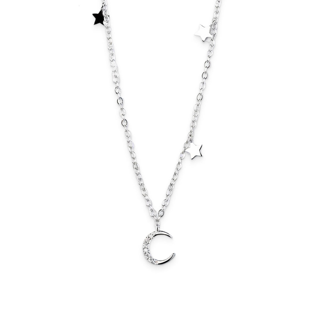 Moon And Star Necklace