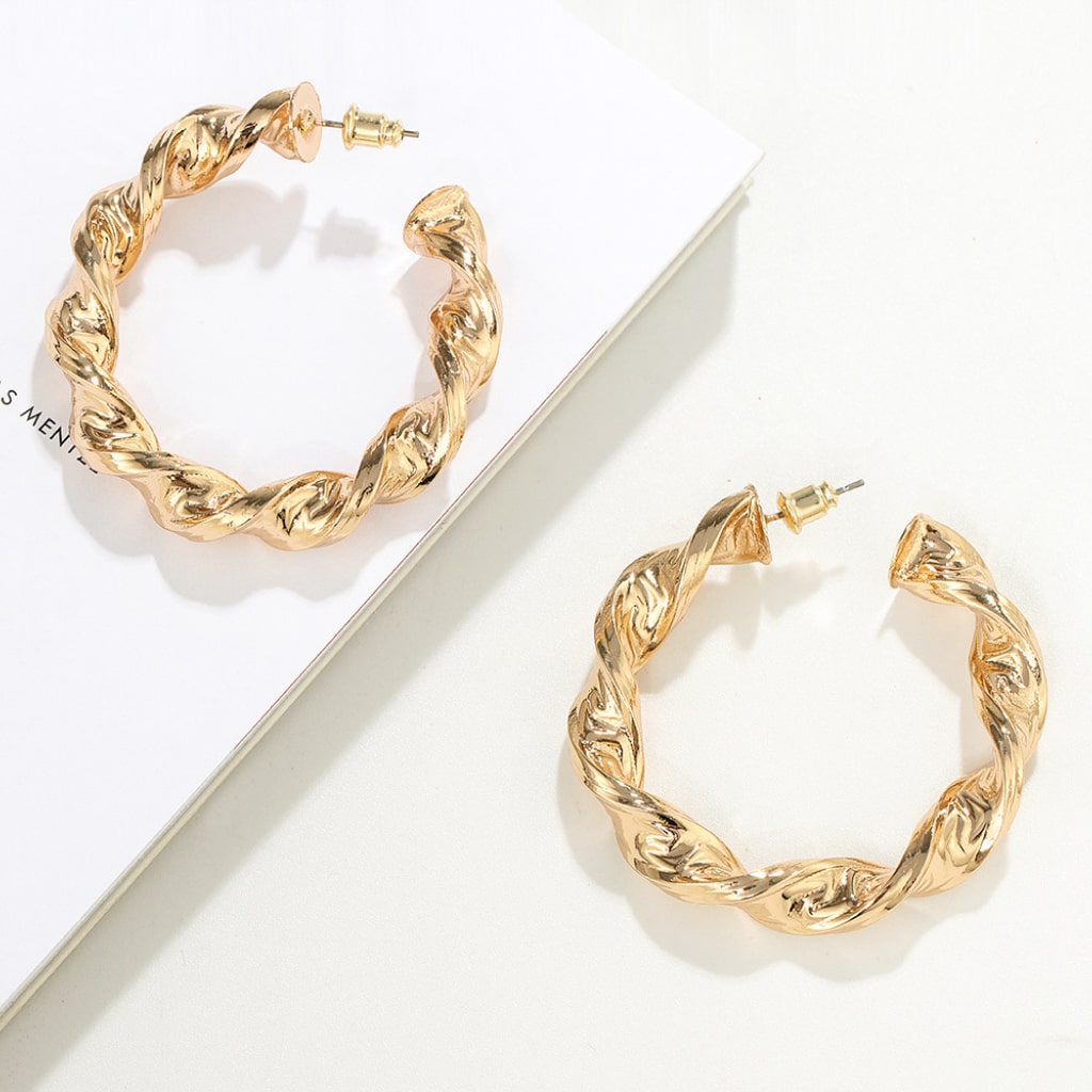 Hoop Wreath Earrings