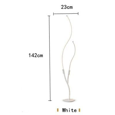 Modern Nordic LED Floor Lamp - Creative Branch Design for Living Room and Bedroom