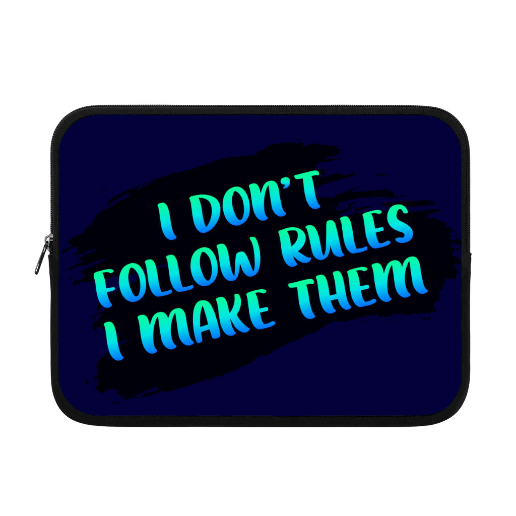 Cool Quote iPad Sleeve - Printed Tablet Sleeve - Themed Carrying Case