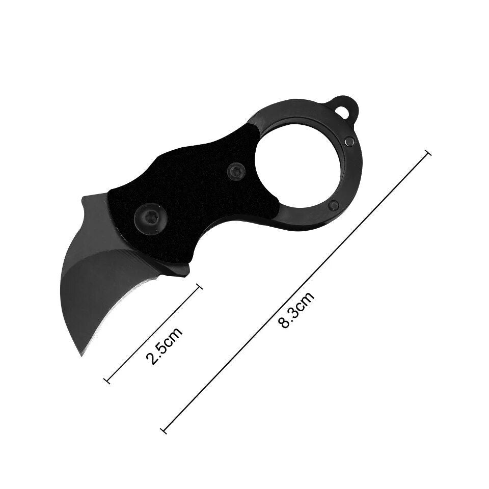 Compact Karambit Keychain Knife