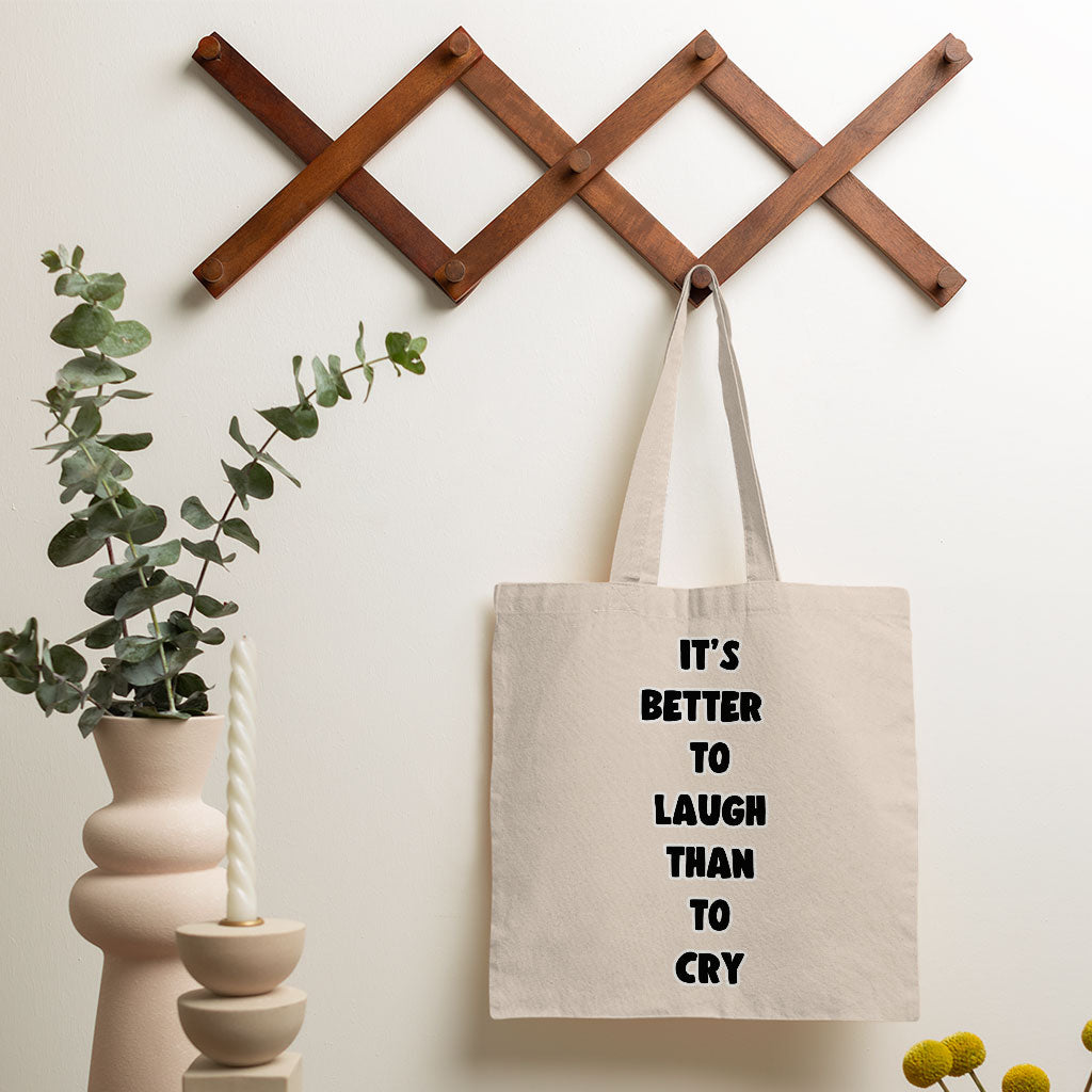 Cool Print Small Tote Bag - Inspirational Shopping Bag - Cool Graphic Tote Bag