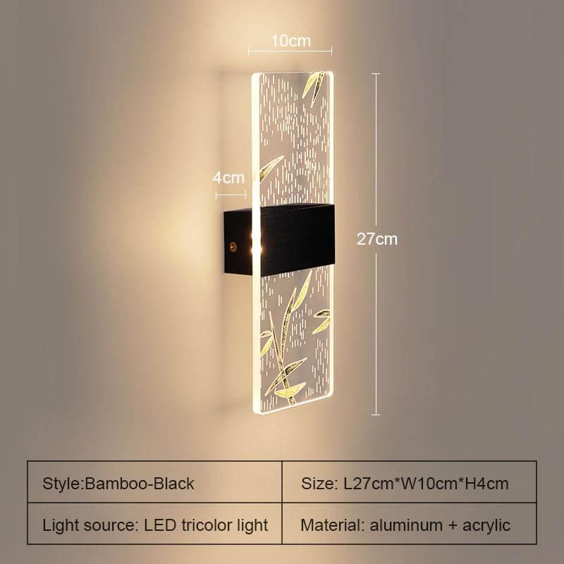 Tricolor LED Wall Light