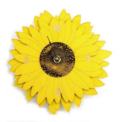 Sunflower Clock | Red Sunflower