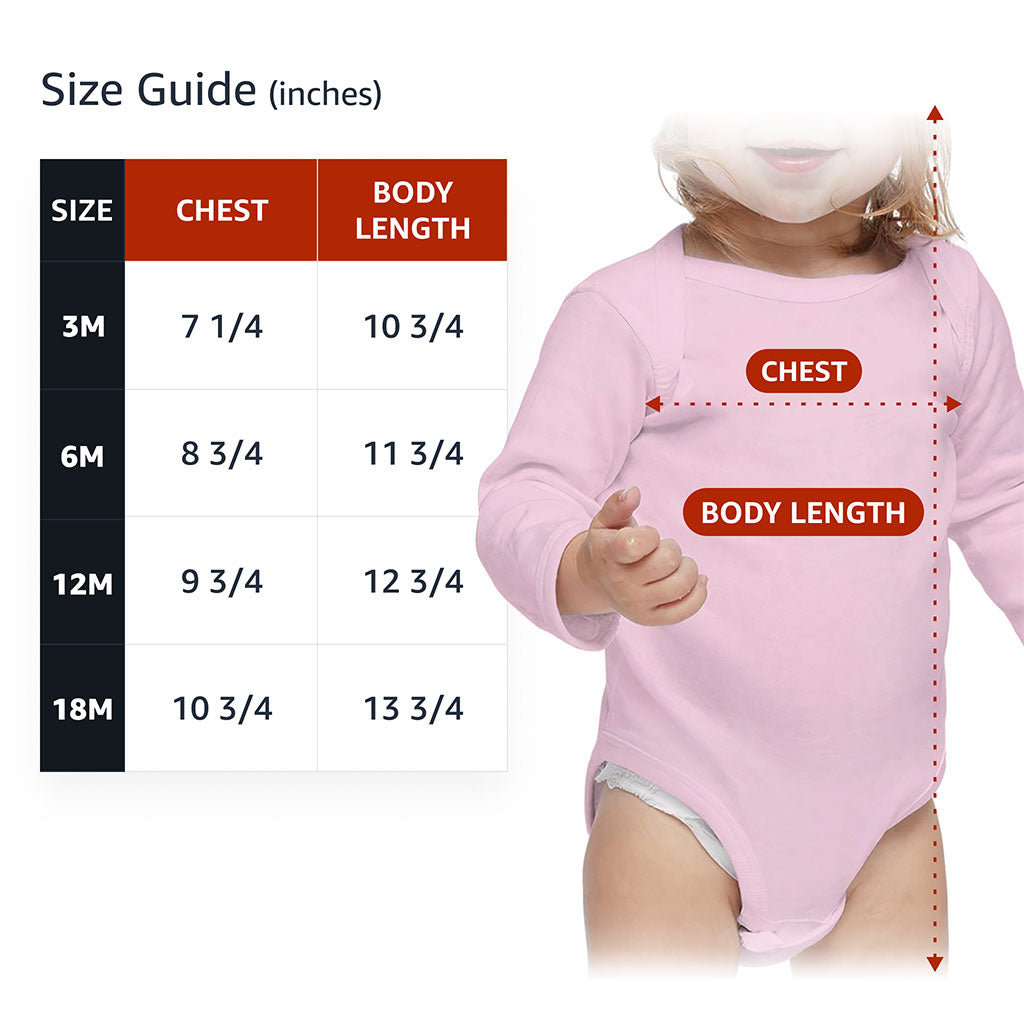 I Steal Hearts Baby Long Sleeve Onesie - Cute Heart Baby Long Sleeve Bodysuit - Illustration Baby One-Piece