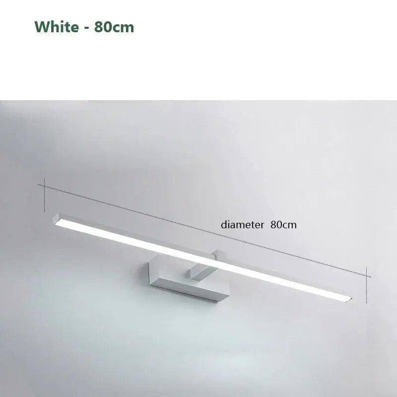 Sleek Modern LED Wall Light for Bathrooms