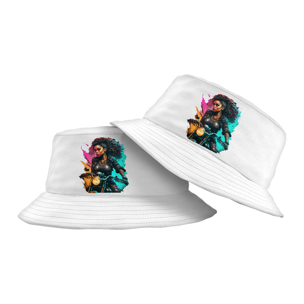 Girl Power Bucket Hat - Unique Hat - Themed Bucket Hat