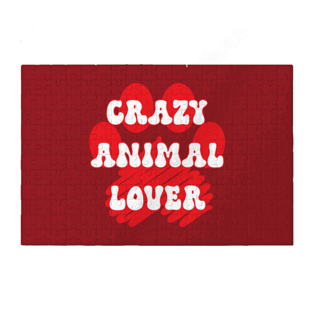 Animal Lover Puzzles - Graphic Jigsaw Puzzle - Paw Print Puzzles