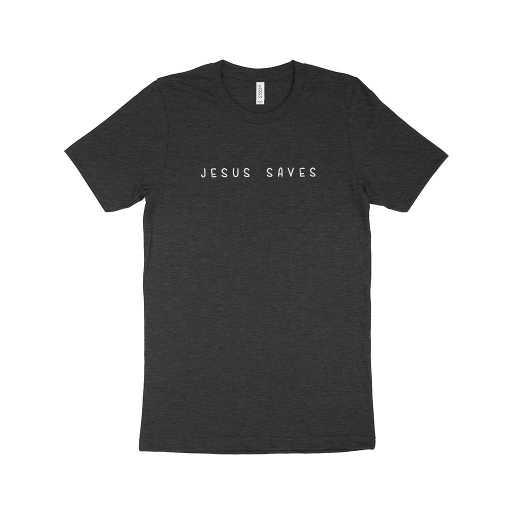 Jesus Saves Unisex Jersey T-Shirt Made in USA