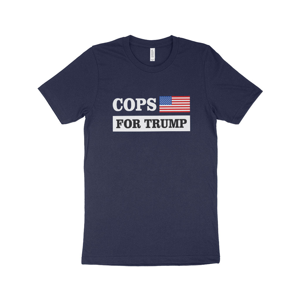 Cops for Trump T-Shirt for Sale - Trump T-Shirts