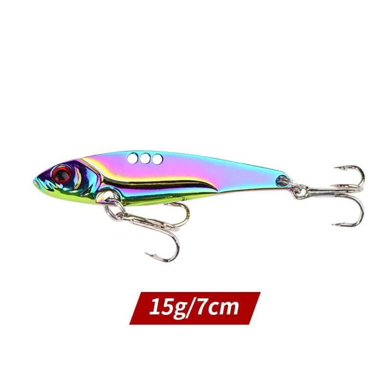 Multi-Color Long Cast Vibration VIB Sequin Fishing Lure