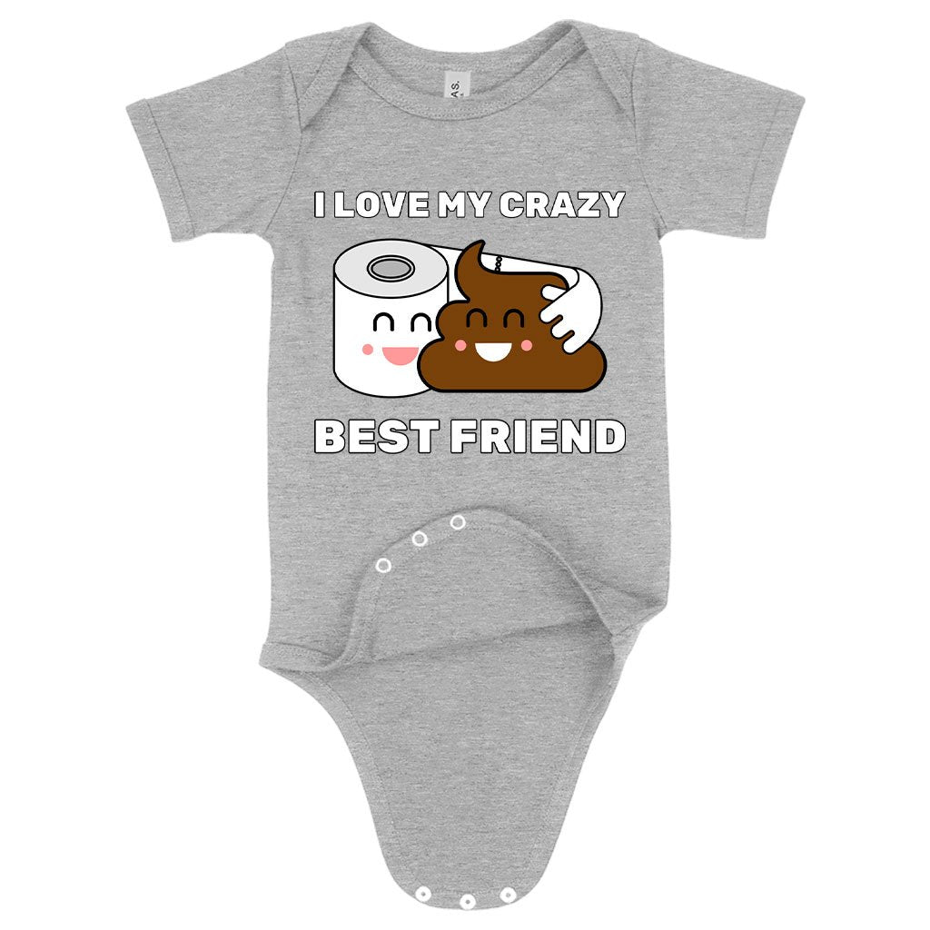 Baby I Love My Best Friend Onesie - Bestie Onesie