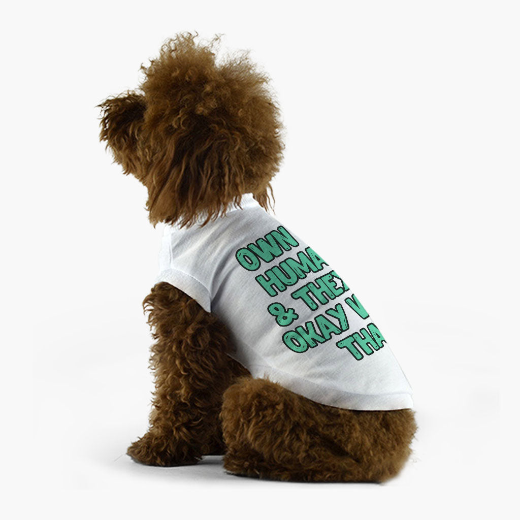 Funny Dog T-Shirt - Printed Dog Shirt - Cool Dog Clothing