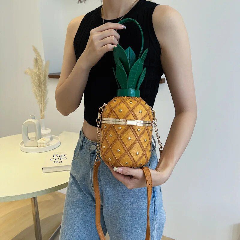 Kawaii Pineapple Shoulder Bag