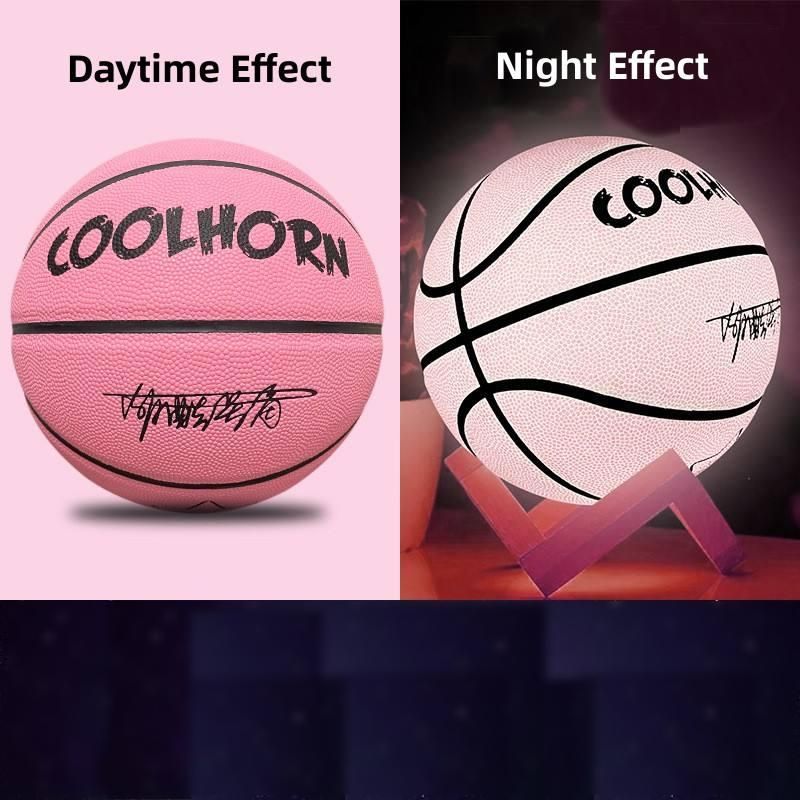 Reflective Glow-in-the-Dark Basketball