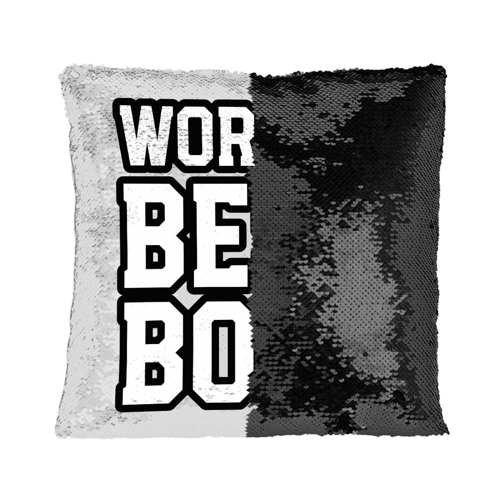 Boss Sequin Pillow Case - Gift Pillow Case - Cool Pillowcase