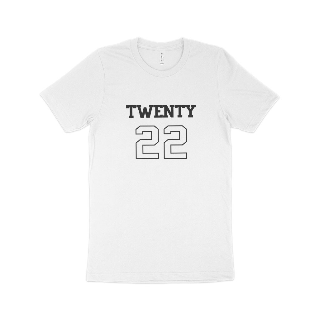 Twenty 22 Unisex Jersey T-Shirt Made in USA