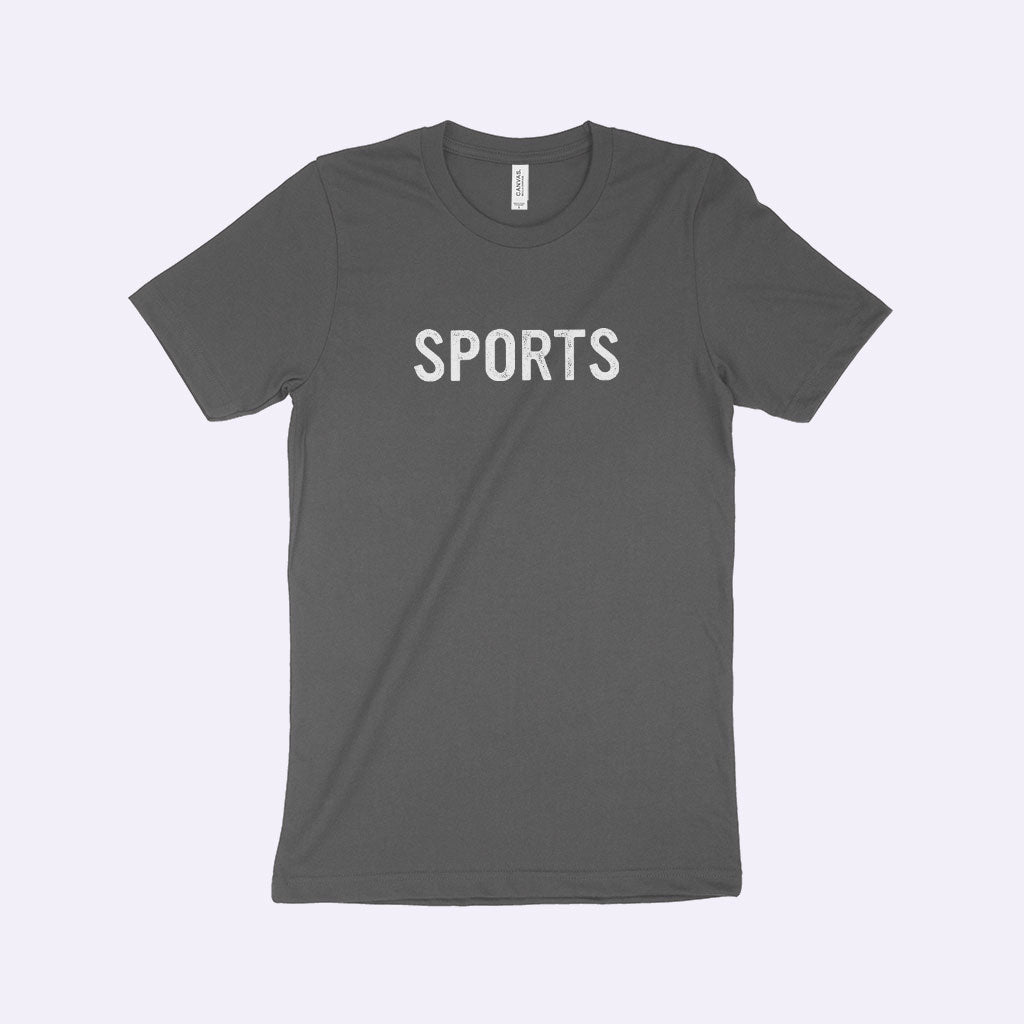 Sports Unisex Jersey T-Shirt Made in USA