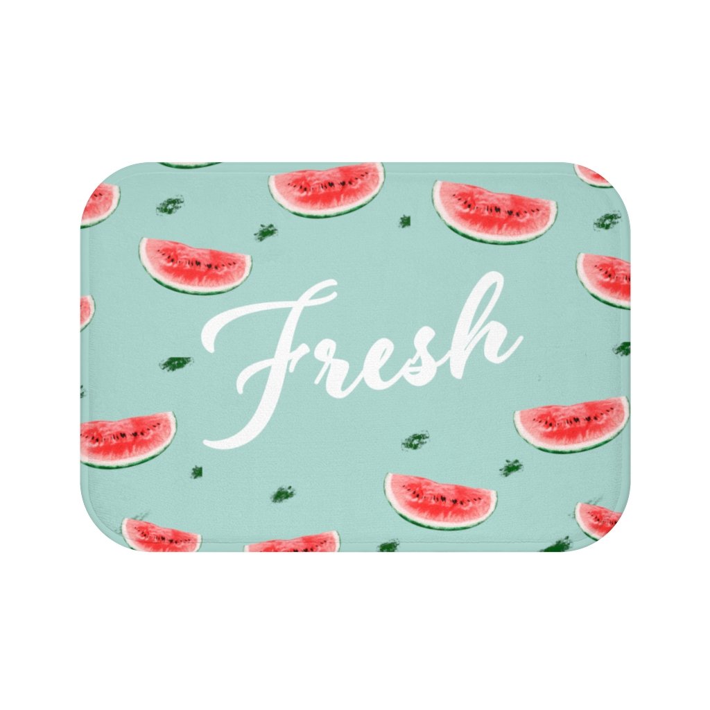 Fresh Watermelon Bath Mat | Yellow Pandora