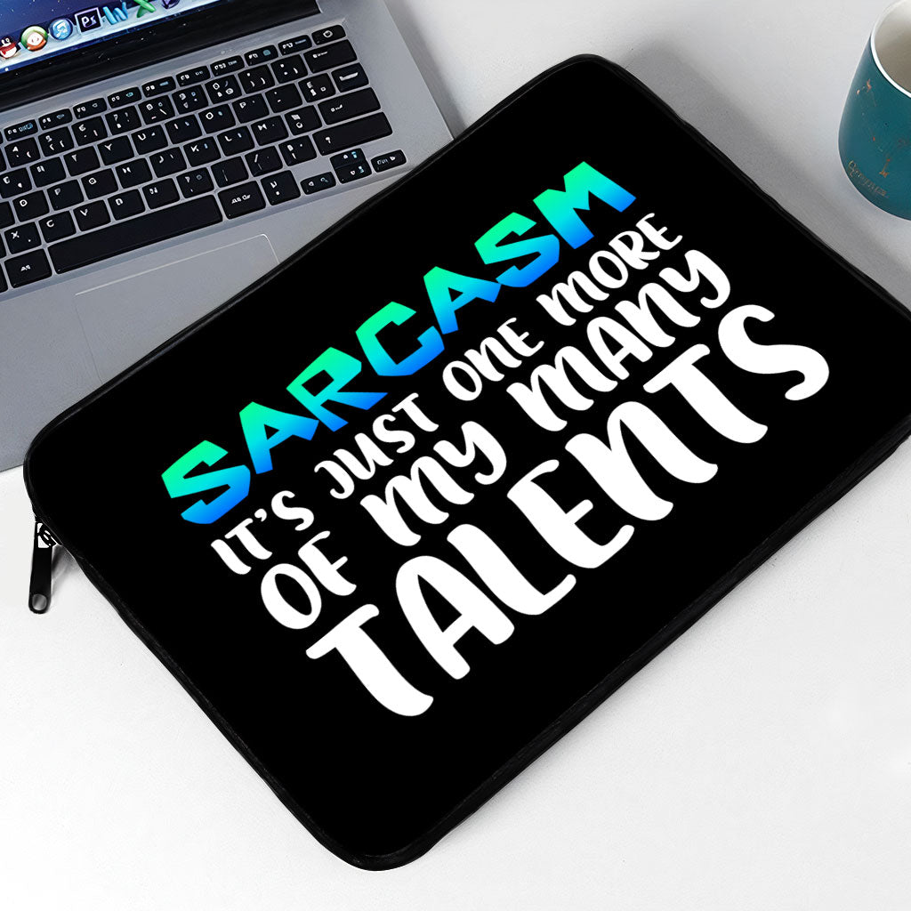 Sarcasm MacBook Pro 14" Sleeve - Funny Laptop Sleeve - Printed MacBook Sleeve