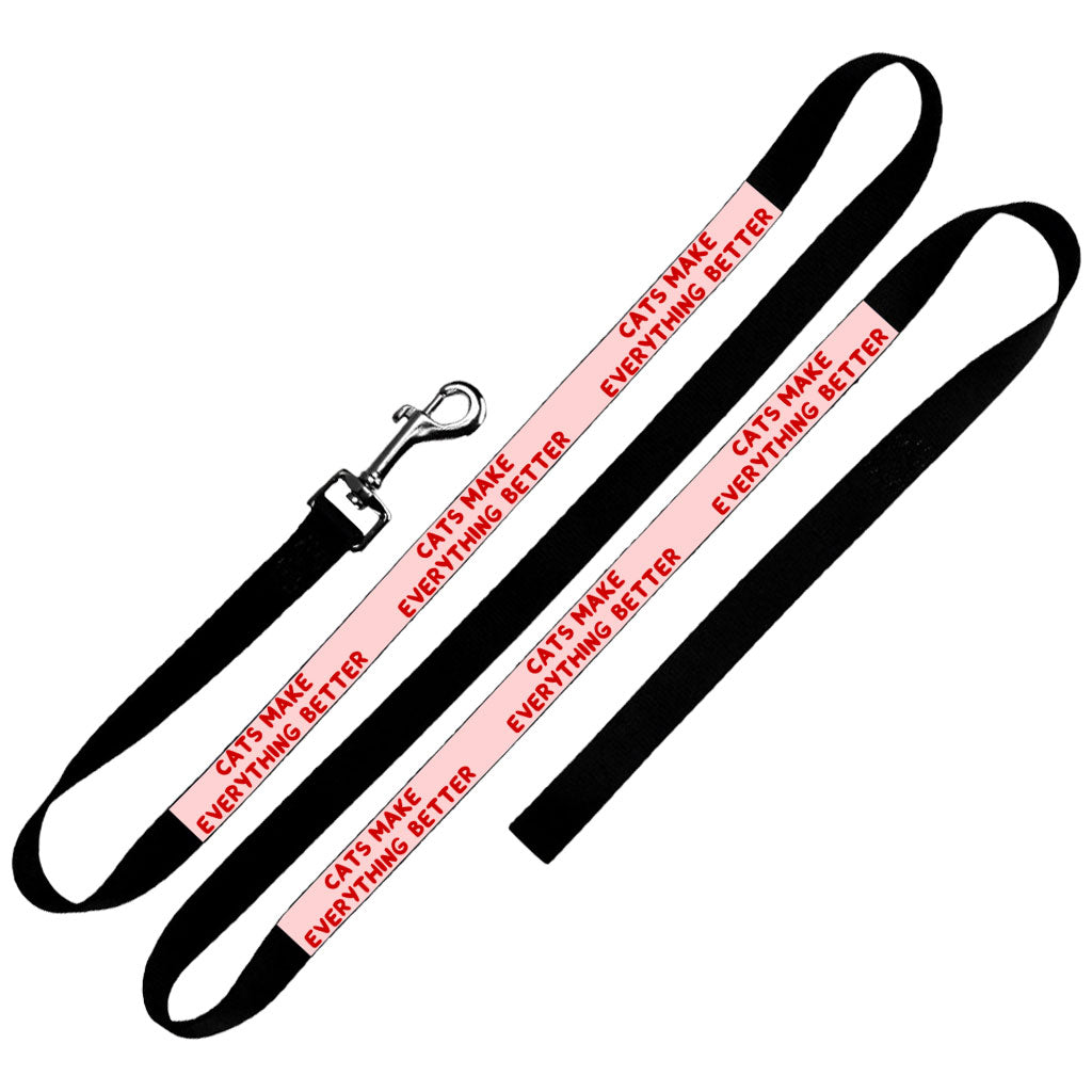 Cool Funny Pet Leash - Funny Cat Quote Leash - Cute Leash for Dogs