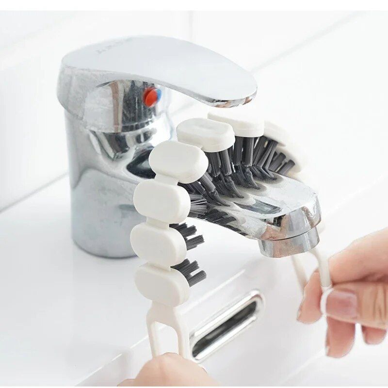 Multi-Purpose Bendable Kitchen and Bathroom Cleaning Brush