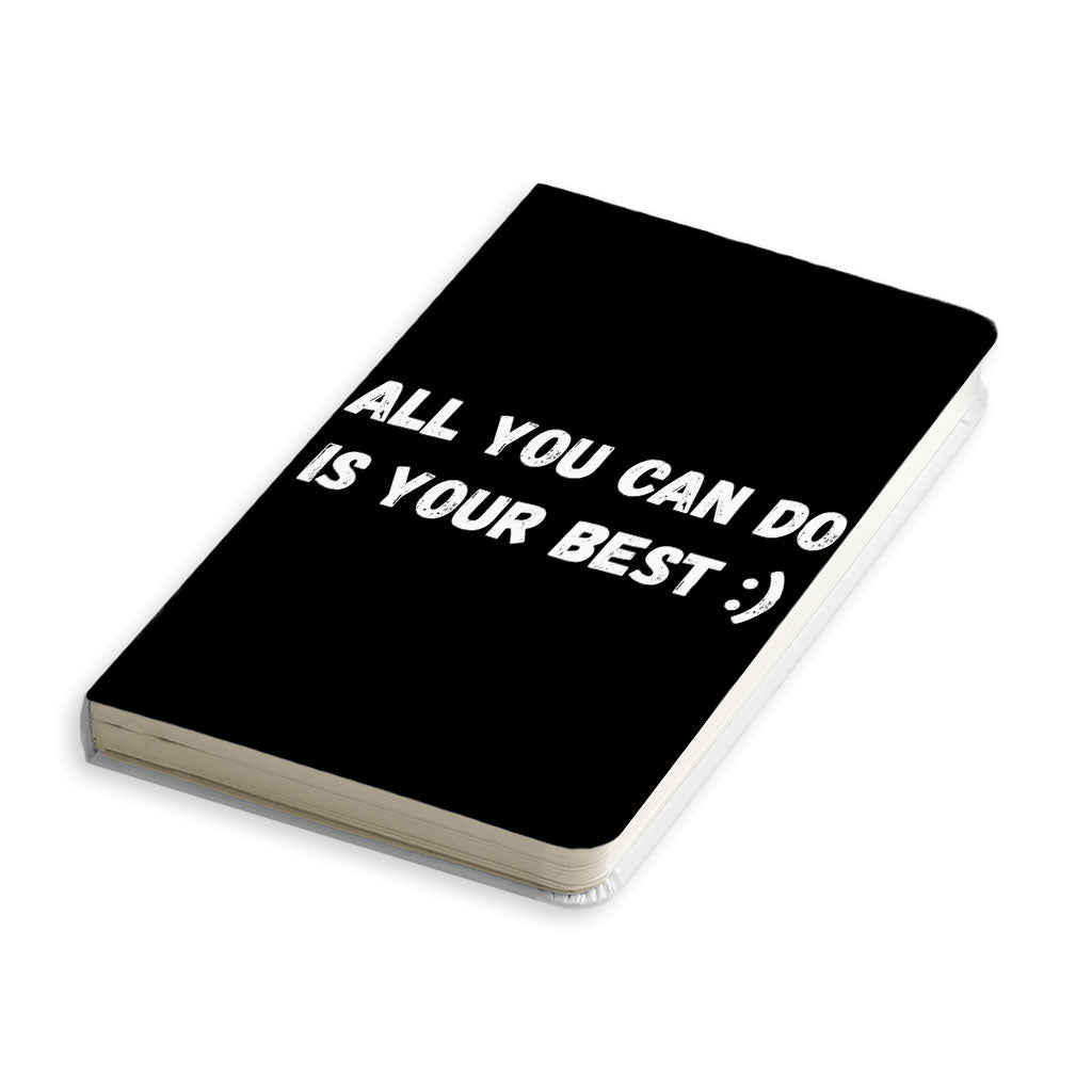 Motivational Journal - Best Quote Notebook - Cool Print Journal