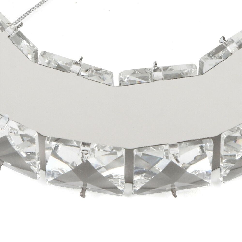 Chandelier Double Ring Hanging LED Light Fixture