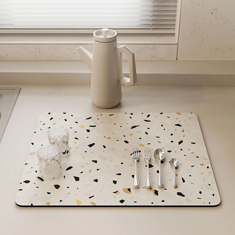 Multi-Purpose Quick-Dry Diatomite Placemat