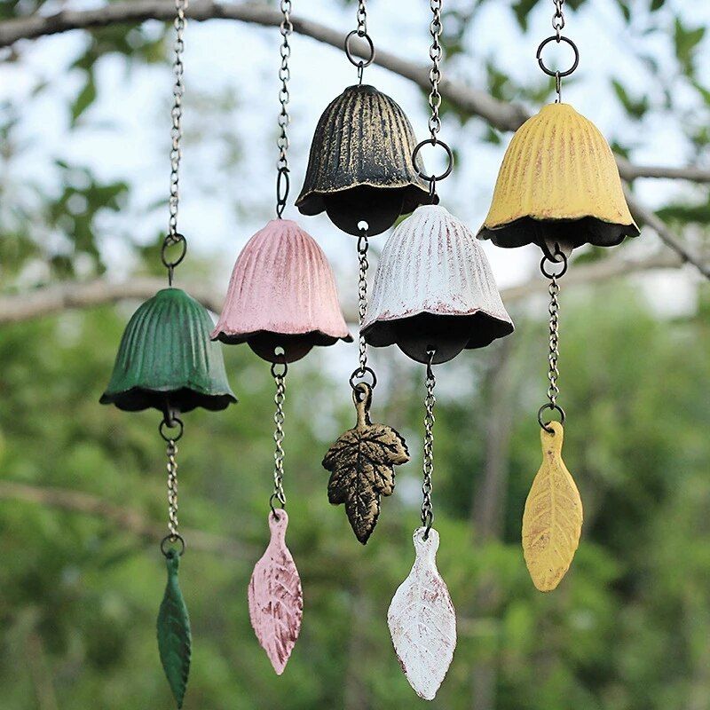 Elegant Japanese Iron Wind Chimes