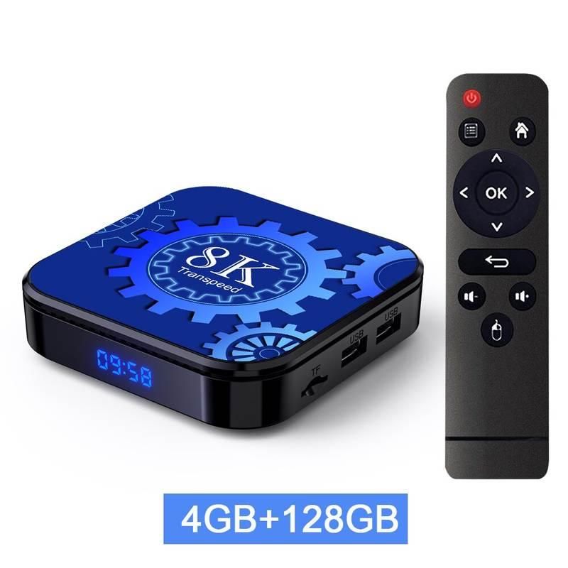 Ultra HD 8K Android 13.0 TV Box with HDR10+, Dual WiFi, and Bluetooth 5.0