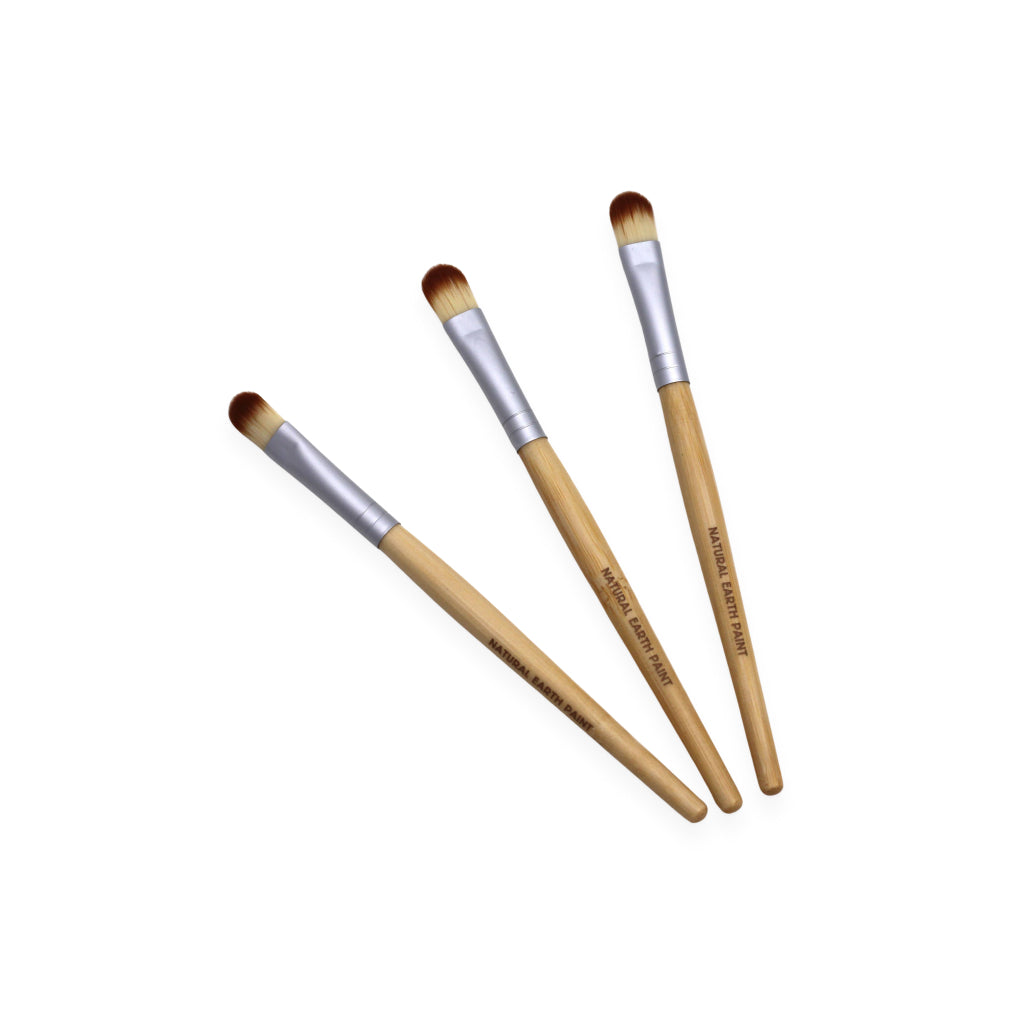 Natural Paint Brushes (Set Of 3)