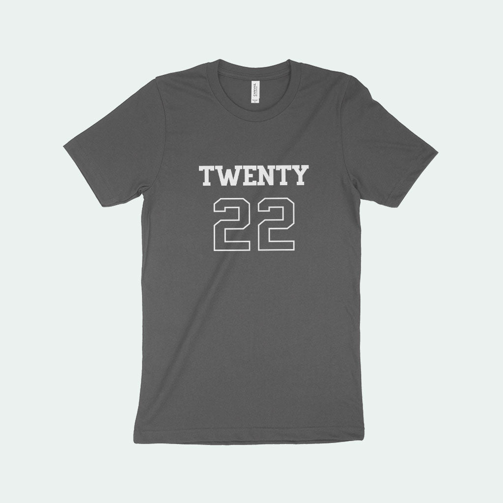 Twenty 22 Unisex Jersey T-Shirt Made in USA