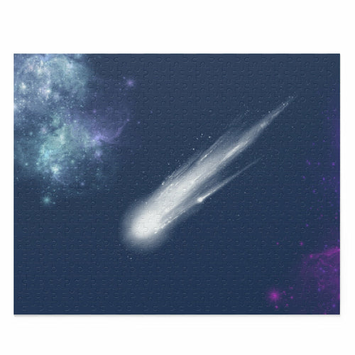 Universe with Darting Comet Jigsaw Puzzle 500-Piece