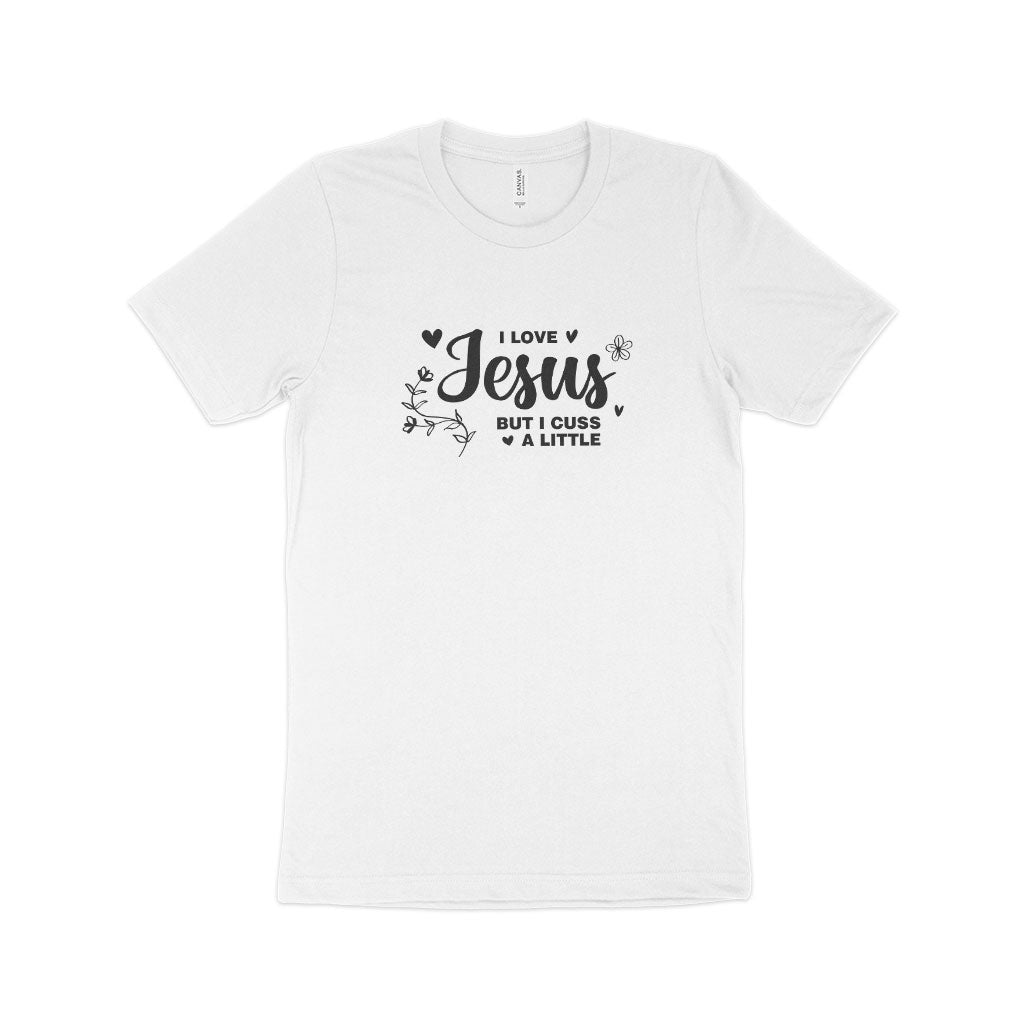 I Love Jesus Unisex Jersey T-Shirt Made in USA